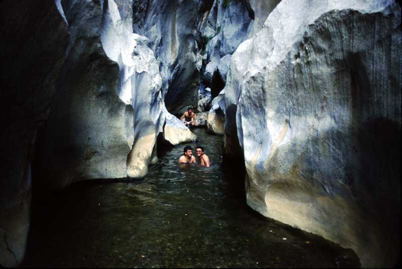 İlginç bir kanyon ziyareti.