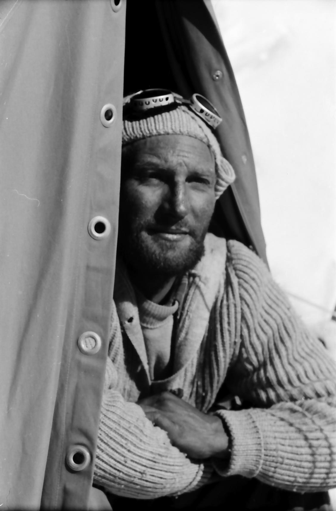 Hermann Köllenserperger Nanga Parbat ana kampı 1953