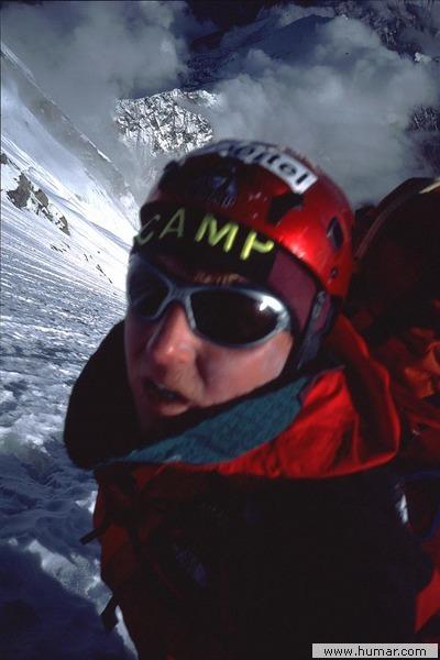 Tomaz Humar 1999 senesinde Dhaulagiri tırmanışında