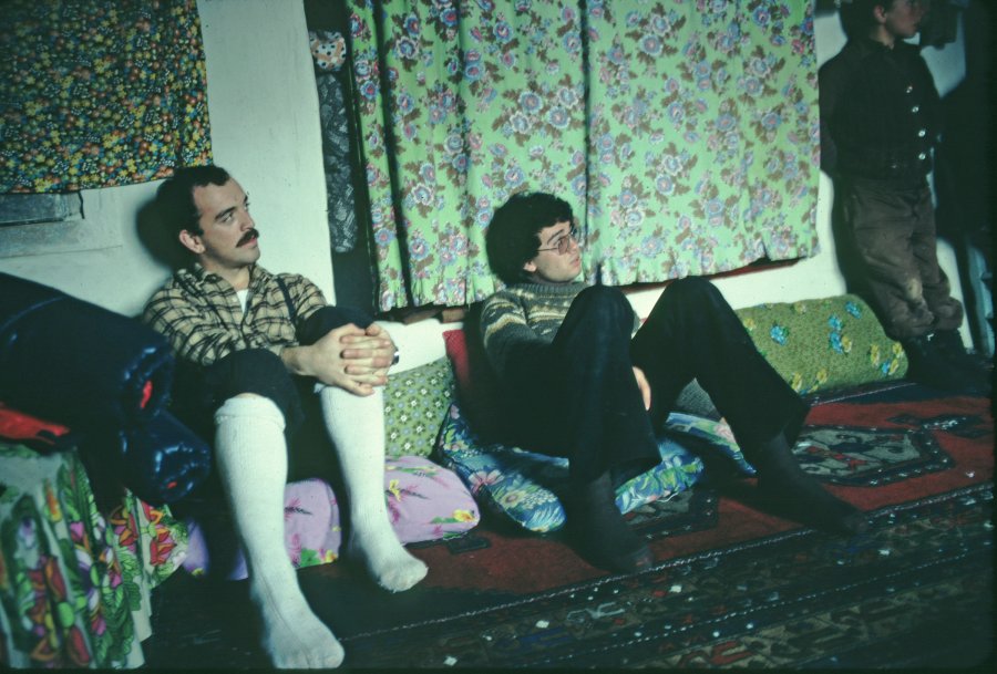 Dağcılar Mehmet Ağa'nın evinde 1981 Kışı Solda Haldun Aydıngün