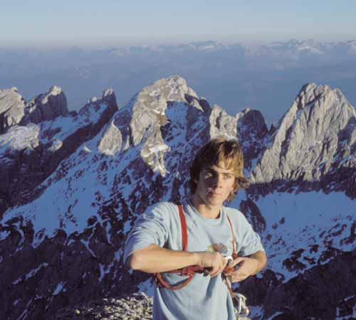 Genç Thomas Bubendorfer 15 yaşında. Sene 1977 Torsaule Hochkoni'de