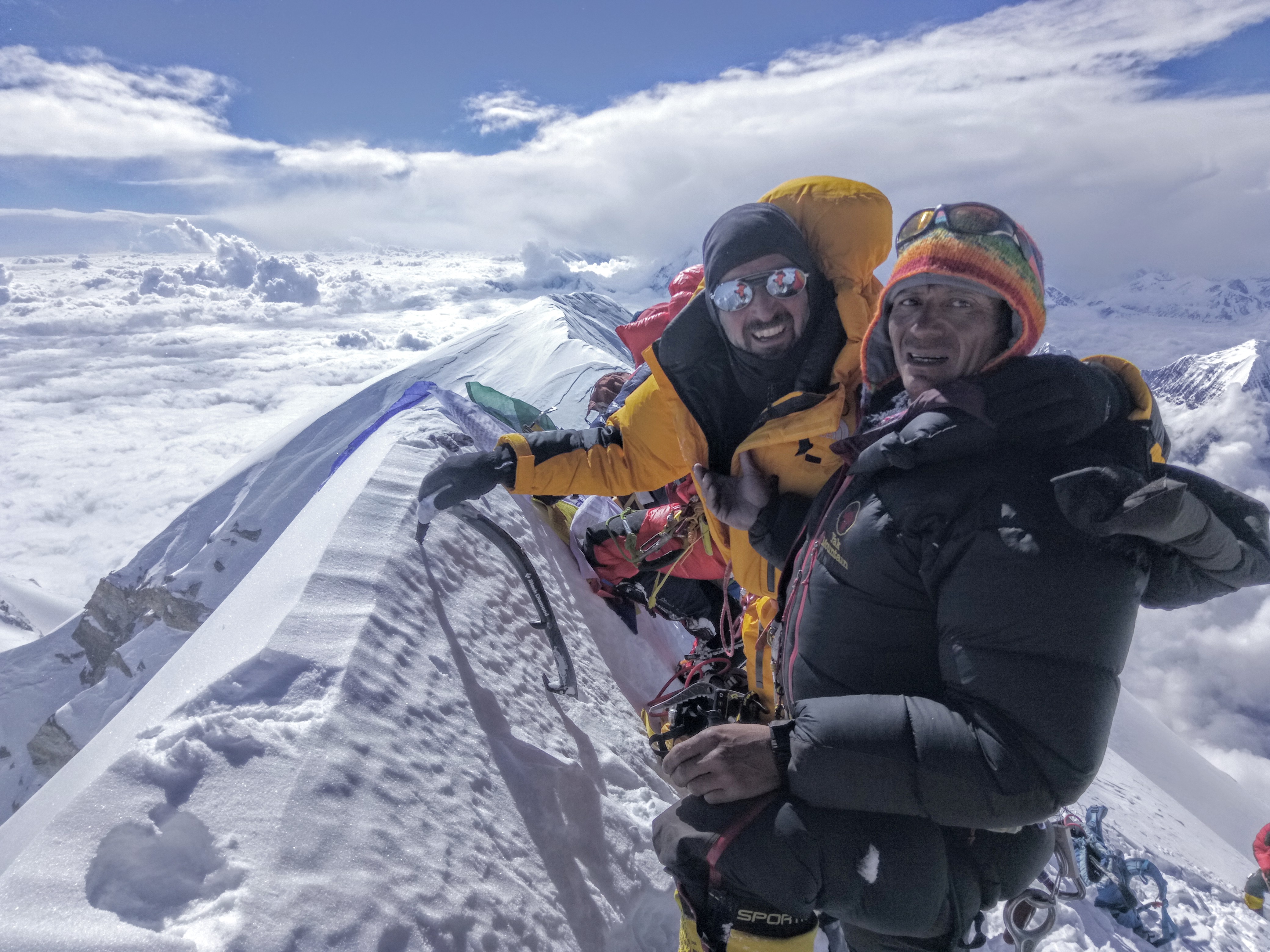 Annapurna zirvesinde. 8051 m. (2019)